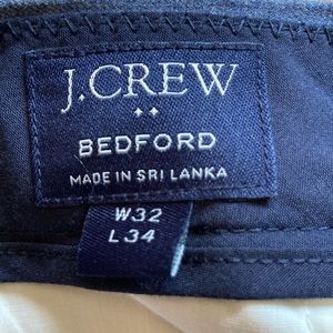 J. Crew Bedford pants 32x34